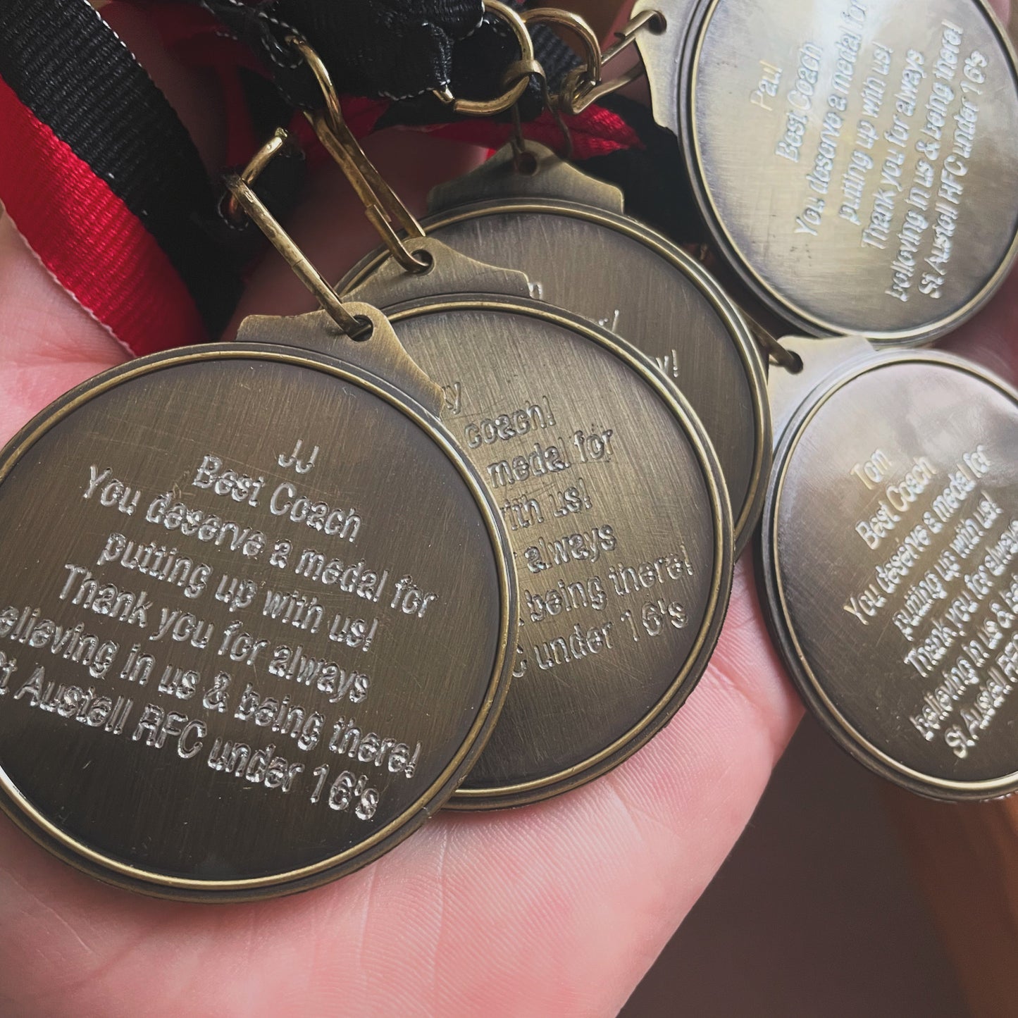 Engraved Sport Medal